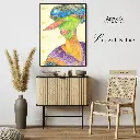 Stay with Nature (Painting with Frame)