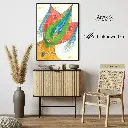 An Unknown Girl (Painting with Frame)