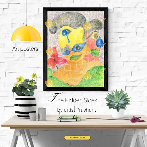The Hidden Sides (Painting Poster)
