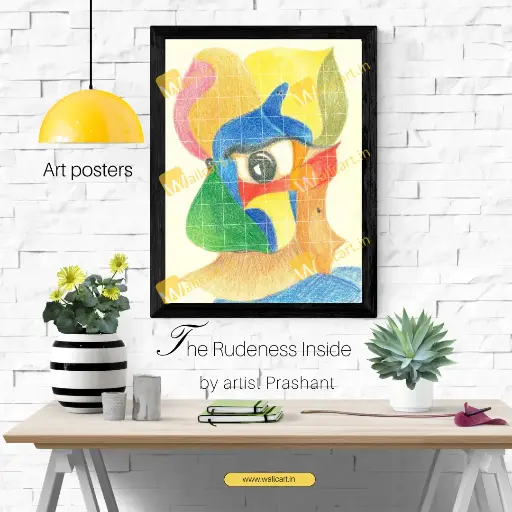 The Rudeness Inside (Painting Poster)